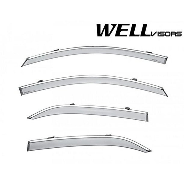 WellVisors Window Visors 2015-2019 Tahoe Yukon Escalade Window Clip on Deflector WellVisors Window Visors 2015-2019 Tahoe Yukon Escalade Window Clip on Deflector
